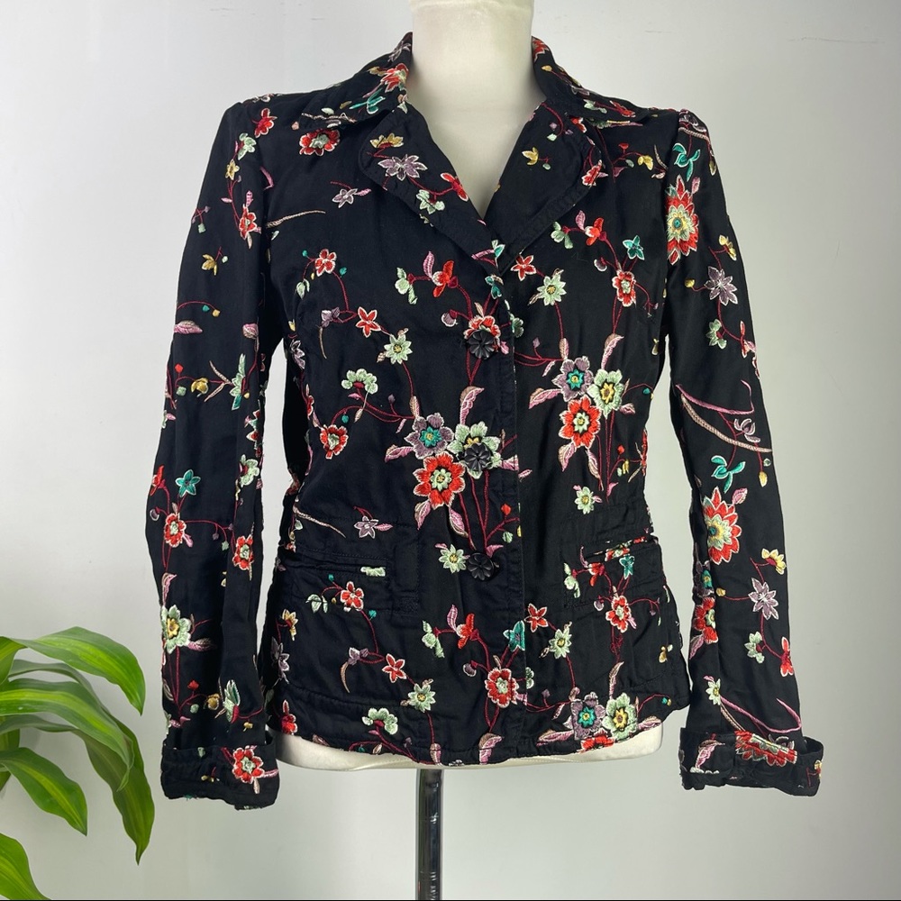 Johnny Was Embroidered Jacket